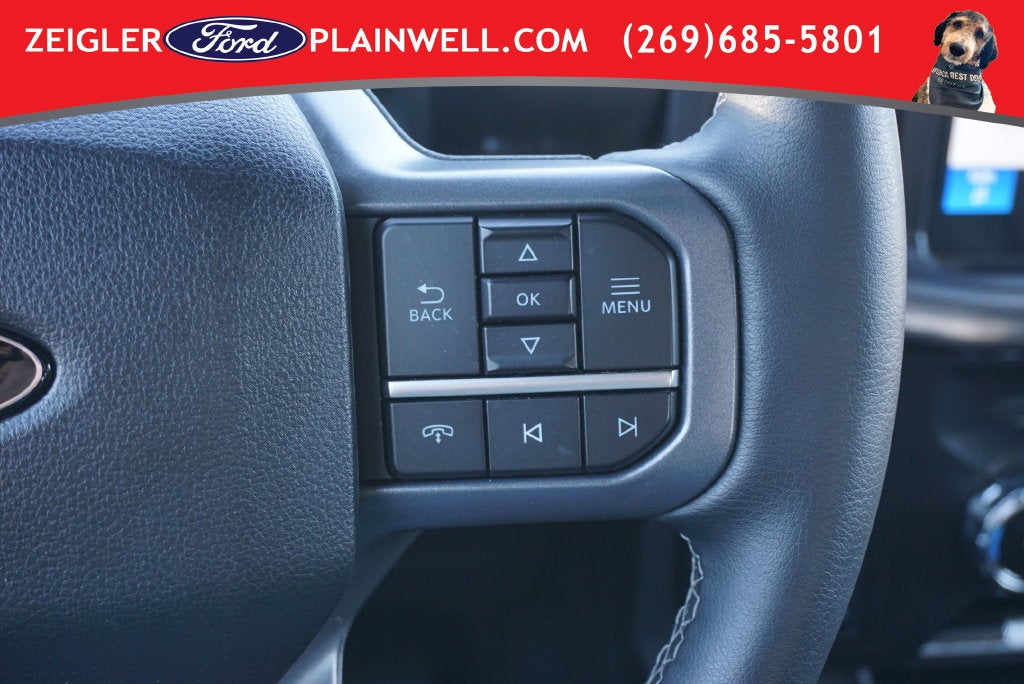 2025 Ford F-150 Lariat Black Appearance Pkg Twin Panel Roof Leather