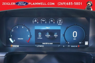 2025 Ford F-150 Lariat Black Appearance Pkg Twin Panel Roof Leather
