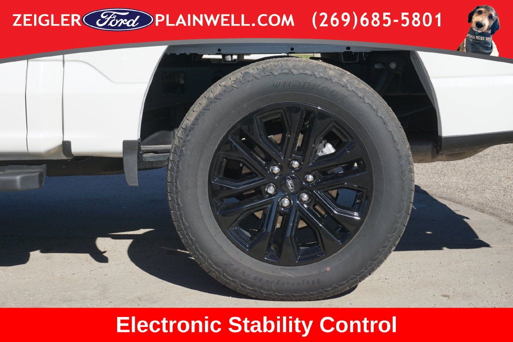 2025 Ford F-150 Lariat Black Appearance Pkg Twin Panel Roof Leather