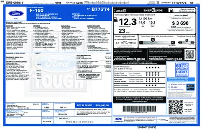 2026 Ford F-150 Lariat BLACK APPEARANCE PKGTWIN PANEL ROOF NAVIGATION