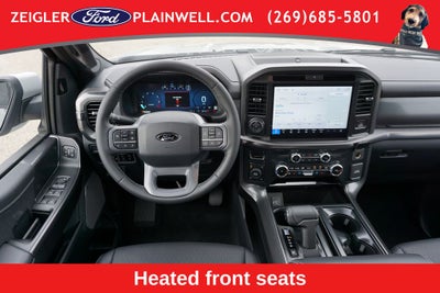 2026 Ford F-150 Lariat BLACK APPEARANCE PKG TWIN PANEL ROOF 20" BLACK WH