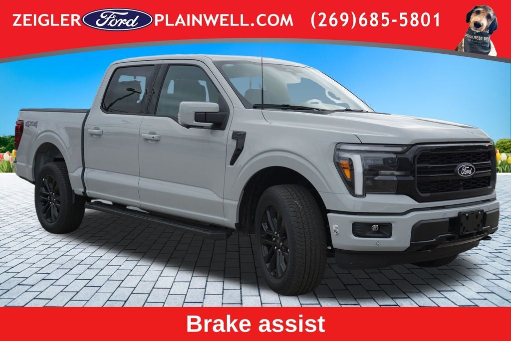 2026 Ford F-150 Lariat BLACK APPEARANCE PKG TWIN PANEL ROOF 20" BLACK WH