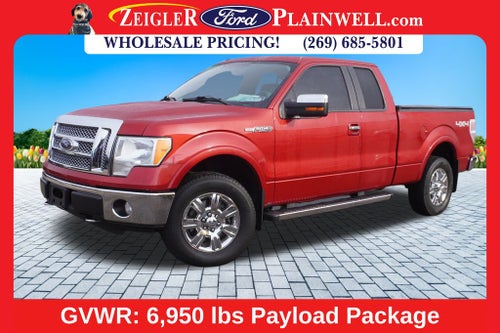 2010 Ford F-150 Lariat Ext Cab 4x4 V8 Heated & Cooled Seats Chrome Pkg T