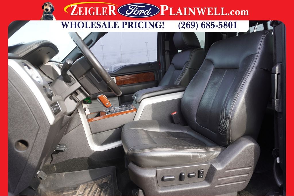 2010 Ford F-150 Lariat Ext Cab 4x4 V8 Heated & Cooled Seats Chrome Pkg T
