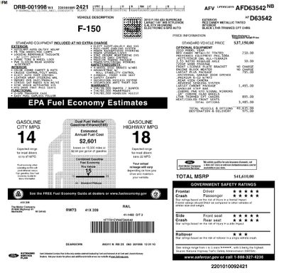 2010 Ford F-150 Lariat Ext Cab 4x4 V8 Heated & Cooled Seats Chrome Pkg T