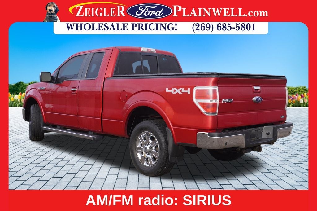 2010 Ford F-150 Lariat Ext Cab 4x4 V8 Heated & Cooled Seats Chrome Pkg T