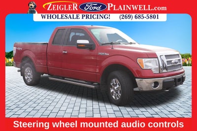 2010 Ford F-150 Lariat Ext Cab 4x4 V8 Heated & Cooled Seats Chrome Pkg T