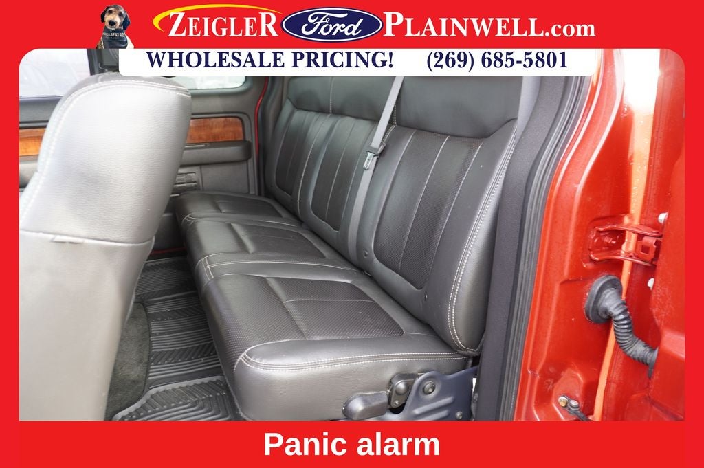 2010 Ford F-150 Lariat Ext Cab 4x4 V8 Heated & Cooled Seats Chrome Pkg T