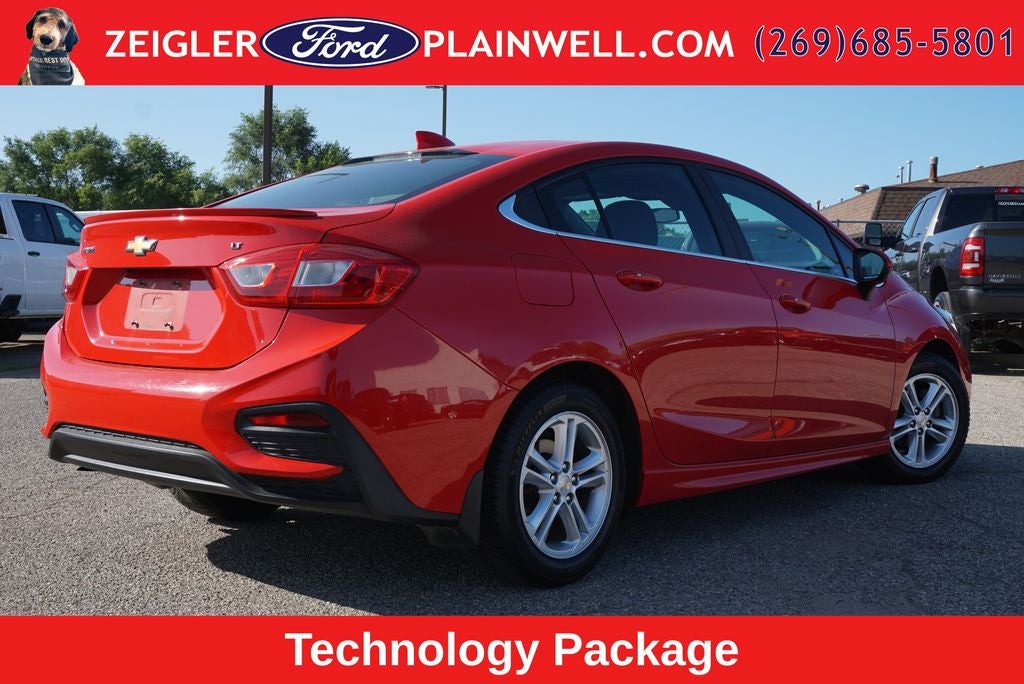 2016 Chevrolet Cruze LT RS Sport Power MoonRoof Alloys Power Seat