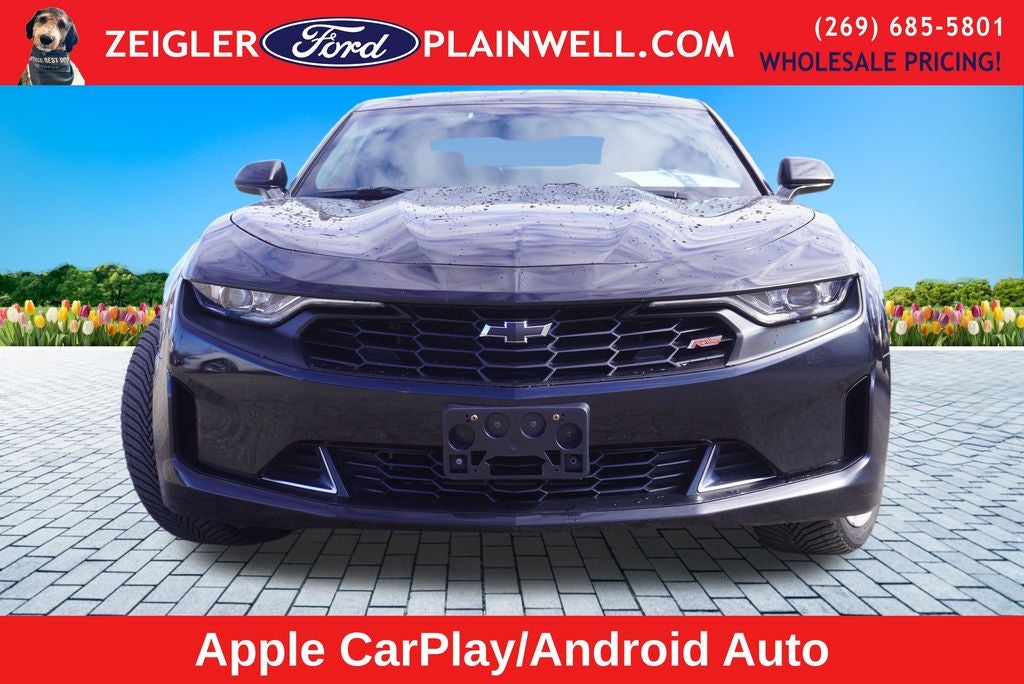 2019 Chevrolet Camaro 1LT Power Moonroof Power Seat Rear Camera V6