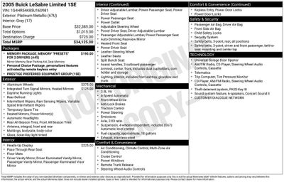 2005 Buick LeSabre Limited
