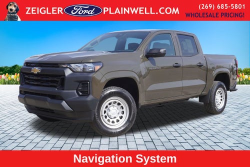 2023 Chevrolet Colorado Work Truck Crew Cab Rear Camera Safety Pkg Power Pkg