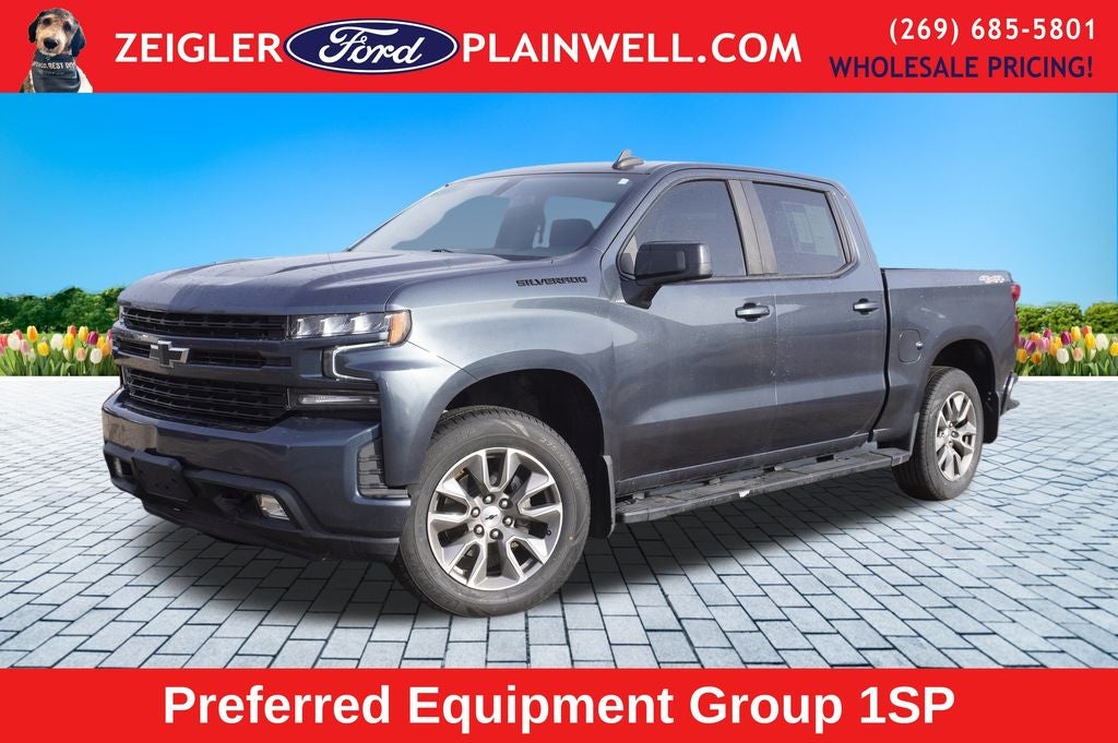 2021 Chevrolet Silverado 1500 RST Crew Cab 4x4 V8 5.3 Liter Leather