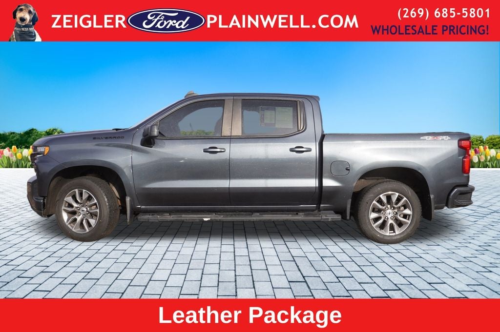 2021 Chevrolet Silverado 1500 RST Crew Cab 4x4 V8 5.3 Liter Leather