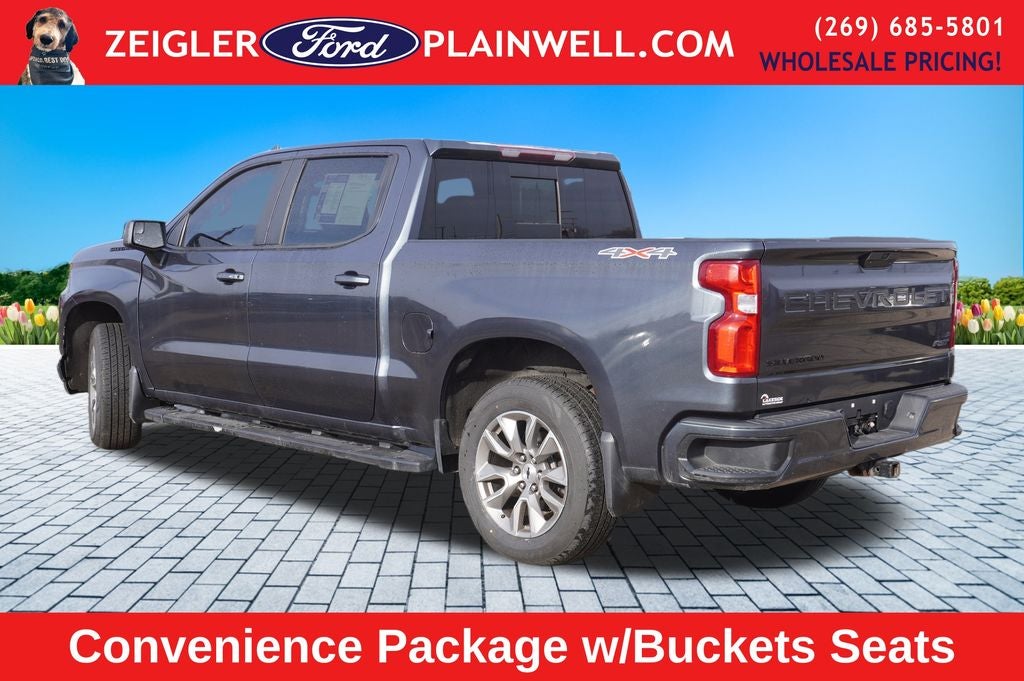 2021 Chevrolet Silverado 1500 RST Crew Cab 4x4 V8 5.3 Liter Leather