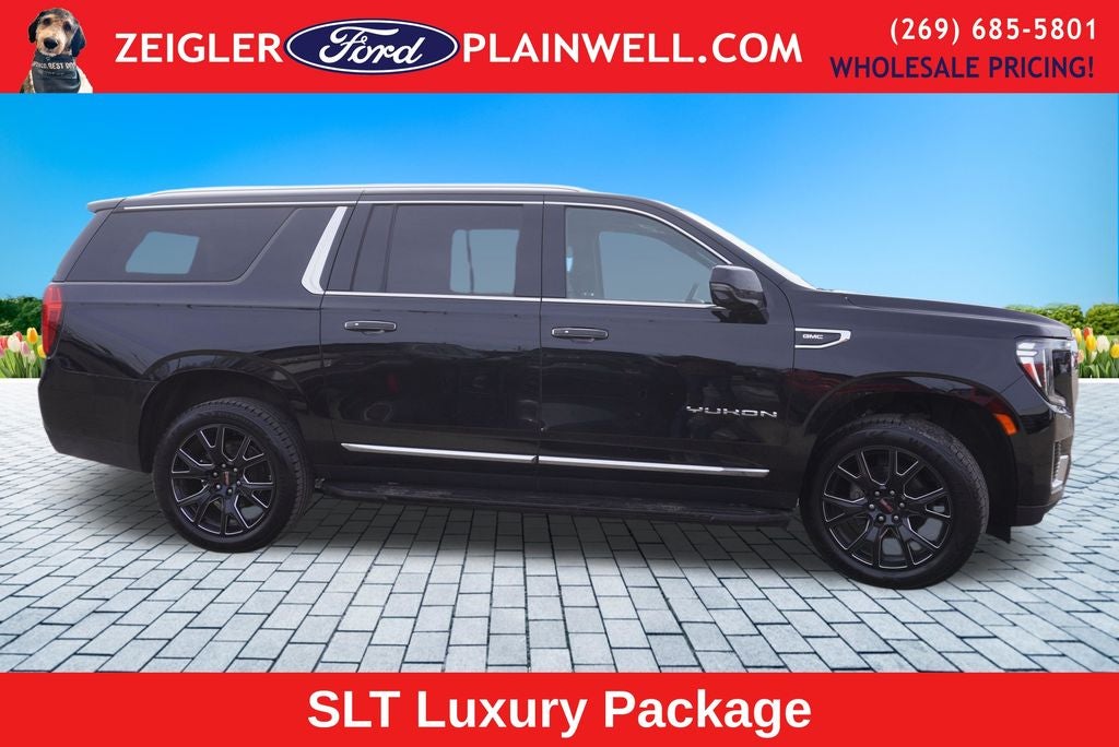 2023 GMC Yukon XL SLT SLT Premium Package with Panoramic Power Sunroof