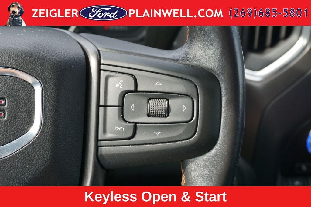 2021 GMC Sierra 1500 AT4 Premium Pkg 4x4 Leather Power Moonroof R Camera