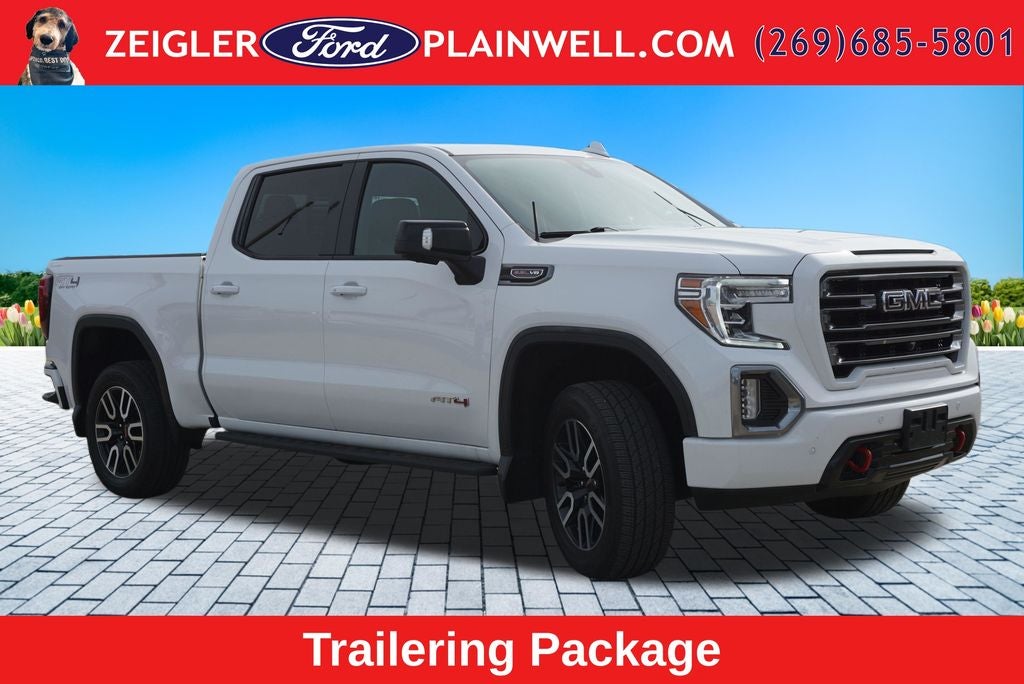 2021 GMC Sierra 1500 AT4 Premium Pkg 4x4 Leather Power Moonroof R Camera