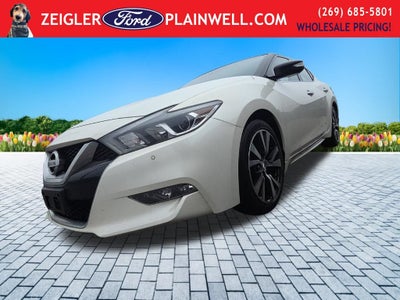 2016 Nissan Maxima Platinum Hested Leather Power Moonroof V6 Navigation Rear C