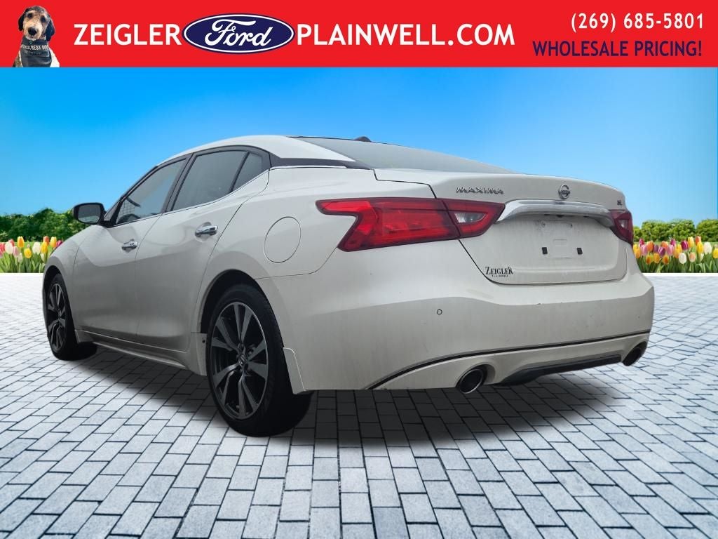 2016 Nissan Maxima Platinum Hested Leather Power Moonroof V6 Navigation Rear C