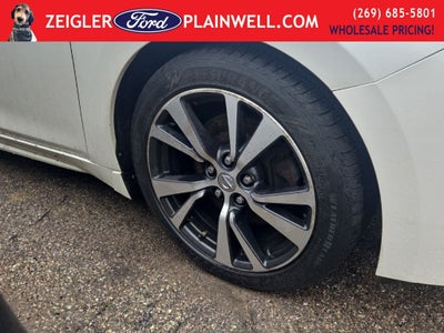 2016 Nissan Maxima Platinum Hested Leather Power Moonroof V6 Navigation Rear C