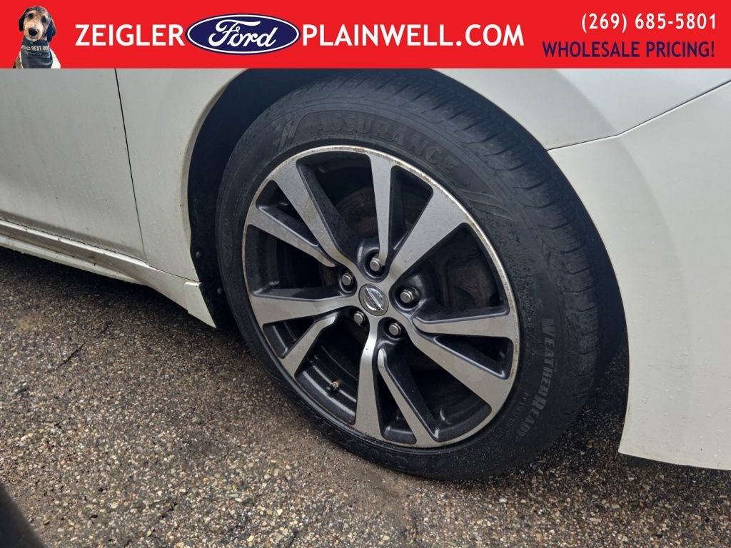 2016 Nissan Maxima Platinum Hested Leather Power Moonroof V6 Navigation Rear C