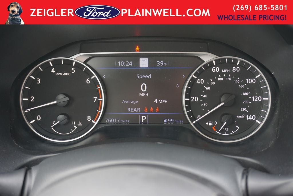 2023 Nissan Altima 2.5 SV AWD Power Moonroof Rear Camera Active Cruise Contr