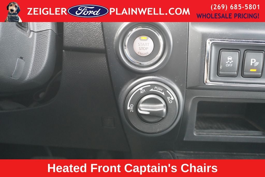 2018 Nissan Titan SL MIDNIGHT EDITION CREW CAB 4x4 LEATHER NAVIGATION 2