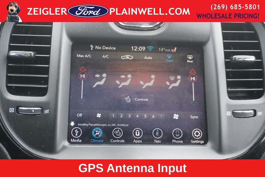 2021 Chrysler 300 S Panoramic Moonroof Navigation Heated Leather Rear