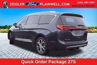 2021 Chrysler Pacifica Pinnacle Awd Panoramic Roofs Heated Leather DVDs Nav