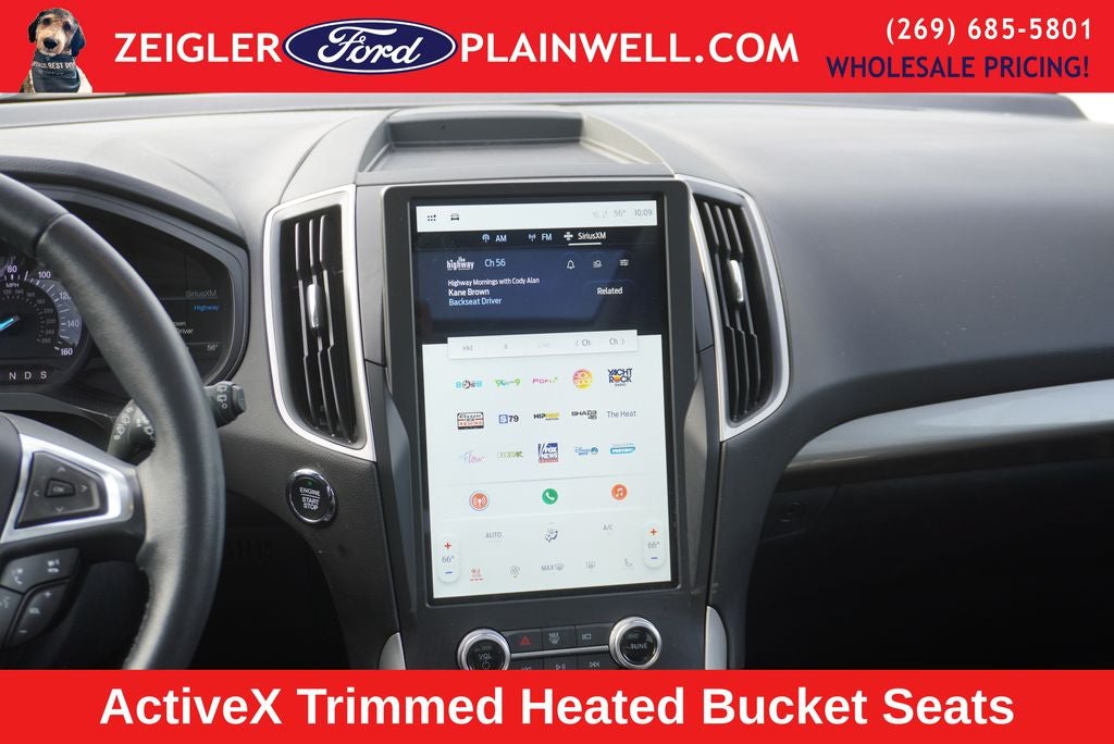 2024 Ford Edge SEL AWD PANORAMIC ROOF HEATED LEATHER & STEERING R CA