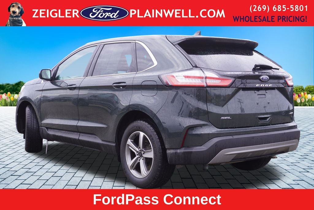 2024 Ford Edge SEL AWD Panoramic Vista Roof Heated Leather & Steering
