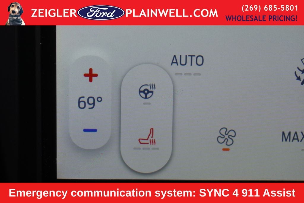 2024 Ford Edge SEL AWD Panoramic Vista Roof Heated Leather & Steering