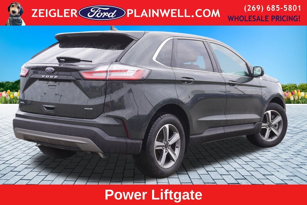 2024 Ford Edge SEL AWD Panoramic Vista Roof Heated Leather & Steering