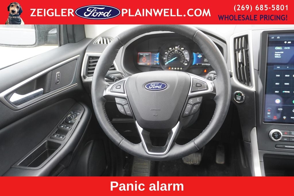 2024 Ford Edge SEL AWD Panoramic Vista Roof Heated Leather & Steering