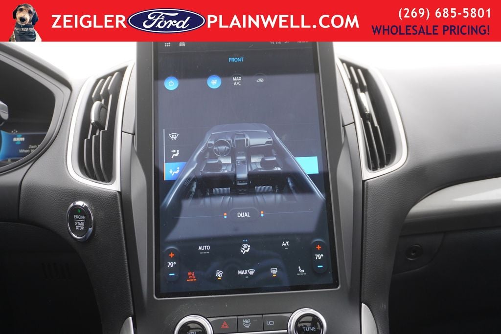 2024 Ford Edge SEL AWD Panoramic Vista Roof Heated Leather & Steering