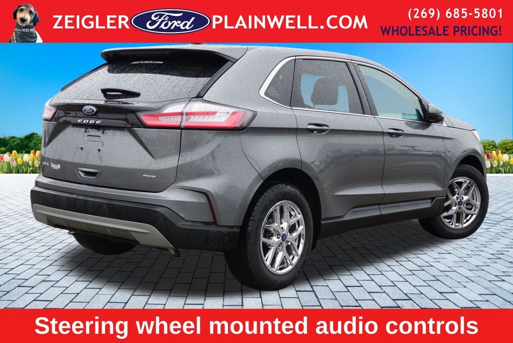 2022 Ford Edge SEL AWD Leather Rear Camera Power Seat Alloys