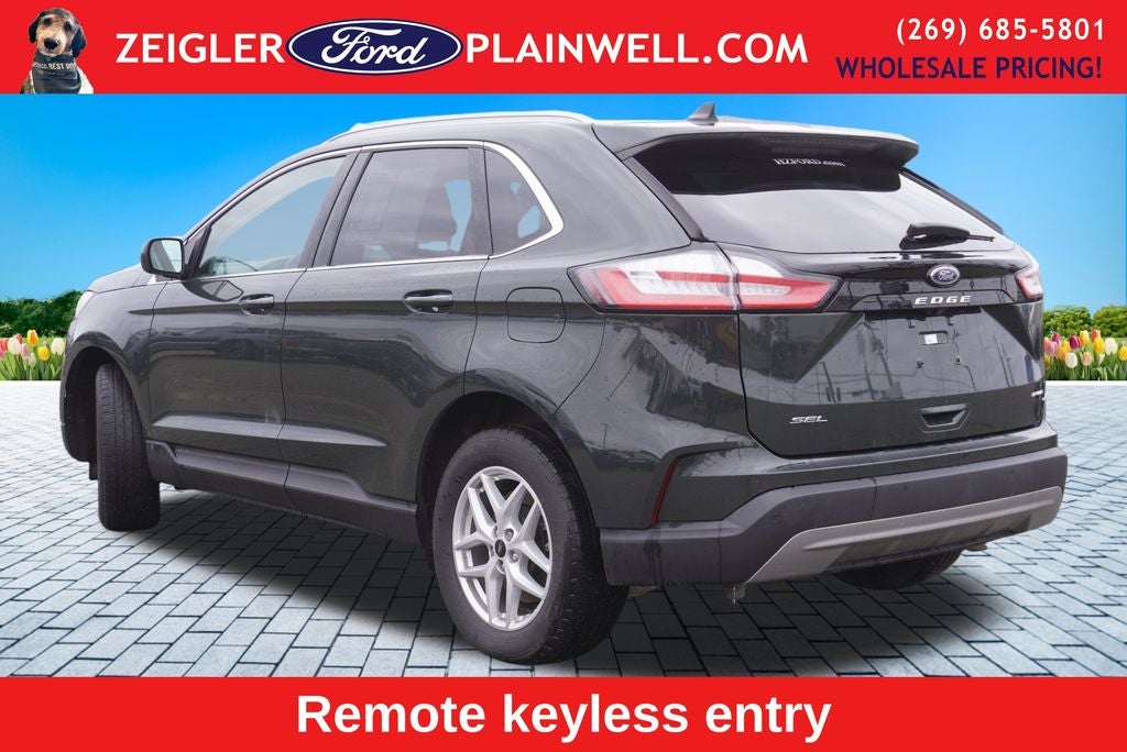 2024 Ford Edge SEL AWD PANORAMIC ROOF HEATED LEATHER & STEERING REAR