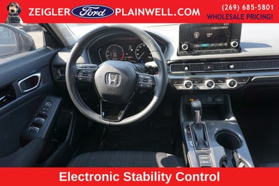 2022 Honda Civic EX Power Moonroof Power Seat Alloys Wheels Rear Camer