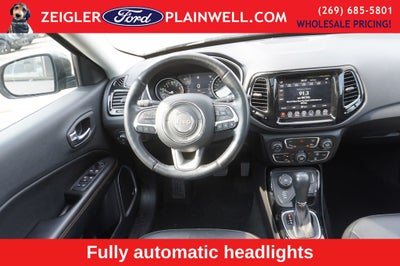 2021 Jeep Compass Limited 4x4 Leather Power Moonroof
