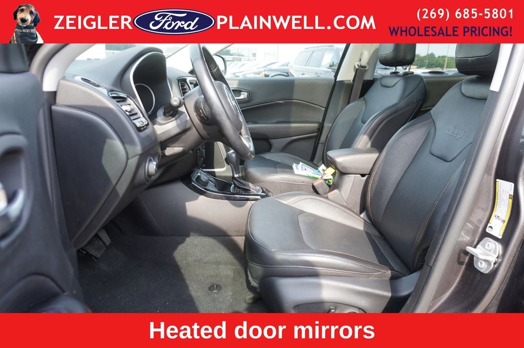 2021 Jeep Compass Limited 4x4 Leather Power Moonroof