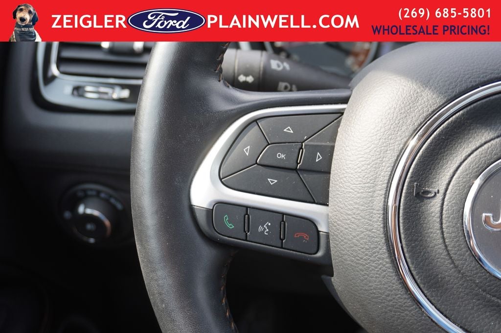 2021 Jeep Compass Limited 4x4 Leather Power Moonroof