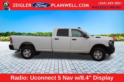 2023 RAM 3500 Tradesman 4x4 CREW CAB LONG BOX 6.4L V8 Nav HD Vinyl Seat Tr
