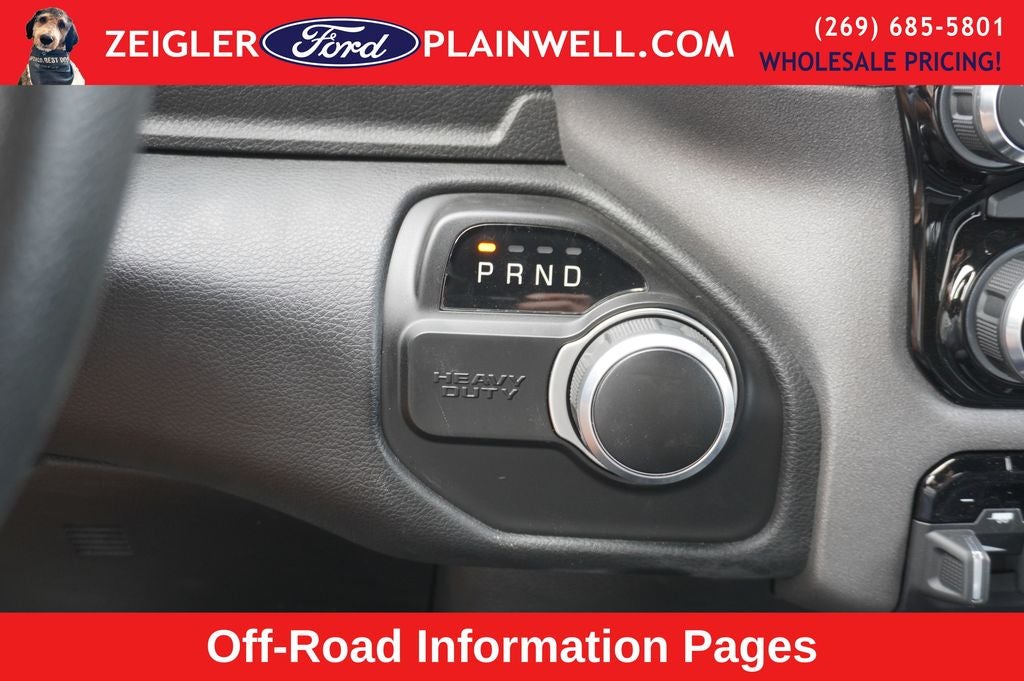 2023 RAM 3500 Tradesman 4x4 CREW CAB LONG BOX 6.4L V8 Navigation HD Vinyl