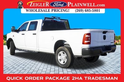 2024 RAM 3500 Tradesman CREW CAB 4X4 NAVIGATION 6.7 TURBO DIESEL REAR CAME