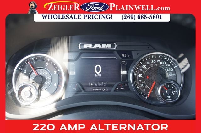 2024 RAM 3500 Tradesman CREW CAB 4X4 NAVIGATION 6.7 TURBO DIESEL REAR CAME