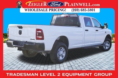 2024 RAM 3500 Tradesman CREW CAB 4X4 NAVIGATION 6.7 TURBO DIESEL REAR CAME