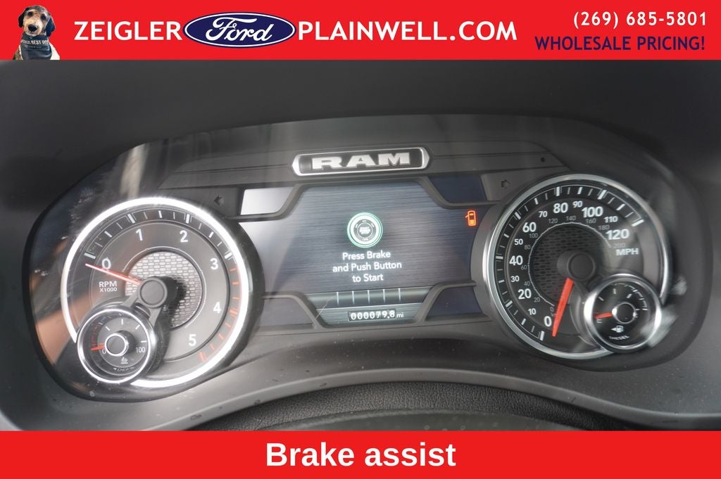 2024 RAM 3500 Tradesman CREW CAB 4X4 6.7L CUMMINGS TURBO DIESEL