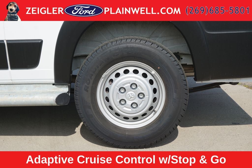 2025 RAM ProMaster 2500 Base 136" WHEEL BASE - LOW ROOF WORK VAN - REAR CAMER