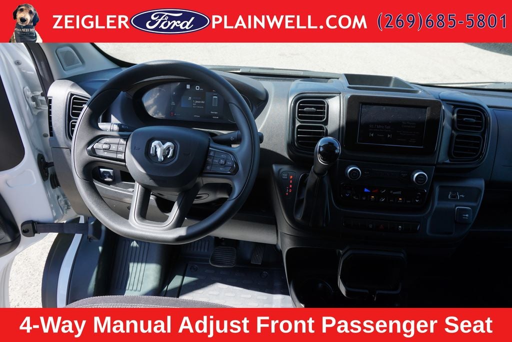 2025 RAM ProMaster 2500 Base Low Roof Cargo Van Rear Camera
